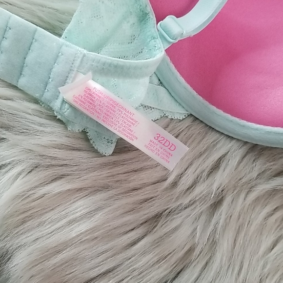 Mint Green Push Up and Convertible Bra 32DD - Picture 3 of 3